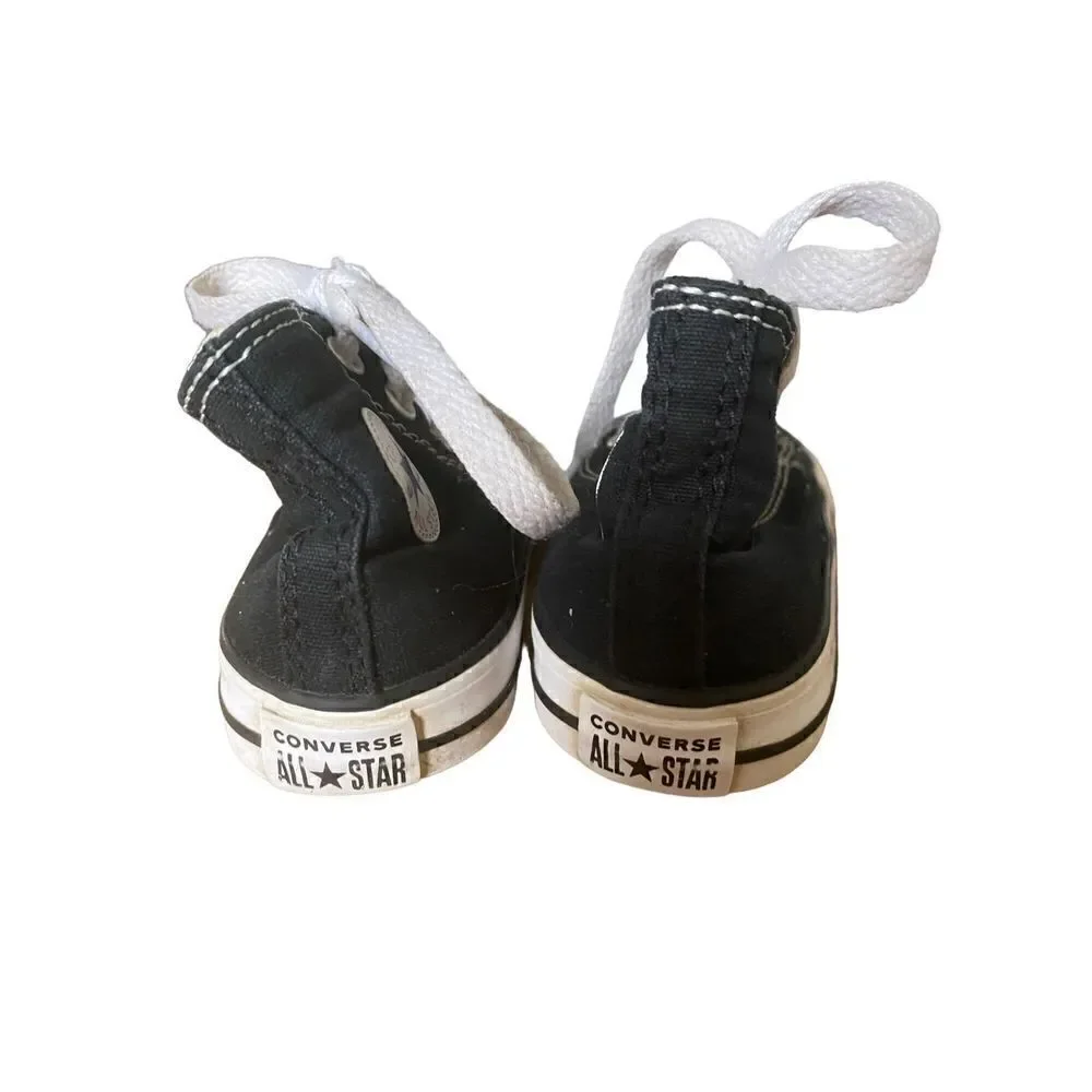 Converse, all-star canvas, high top sneakers, size 5 youth